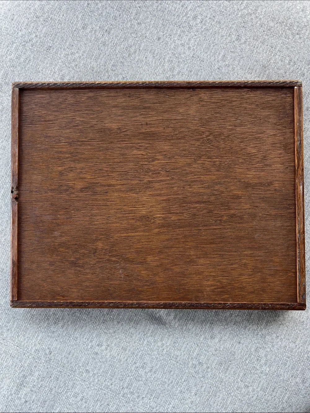 Wooden Serving Tray with Heart Cutouts